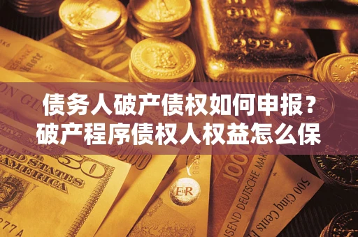 北京债务人破产债权如何申报？破产程序债权人权益怎么保障？