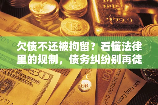北京欠债不还被拘留？看懂法律里的规制，债务纠纷别再徒劳奔波