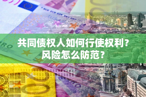 北京共同债权人如何行使权利？风险怎么防范？