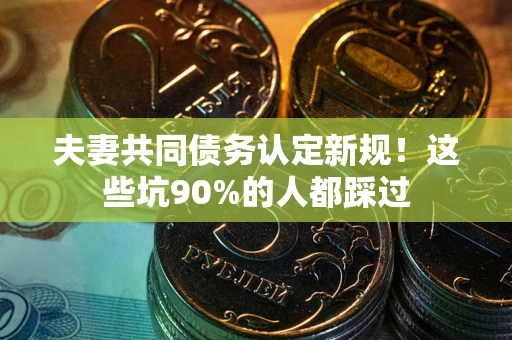 北京夫妻共同债务认定新规！这些坑90%的人都踩过